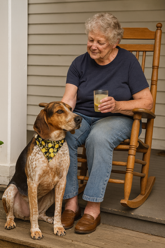 Lemon Drop Dog Bandana