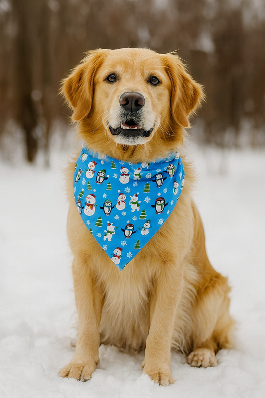 Snowman Dog Bandana
