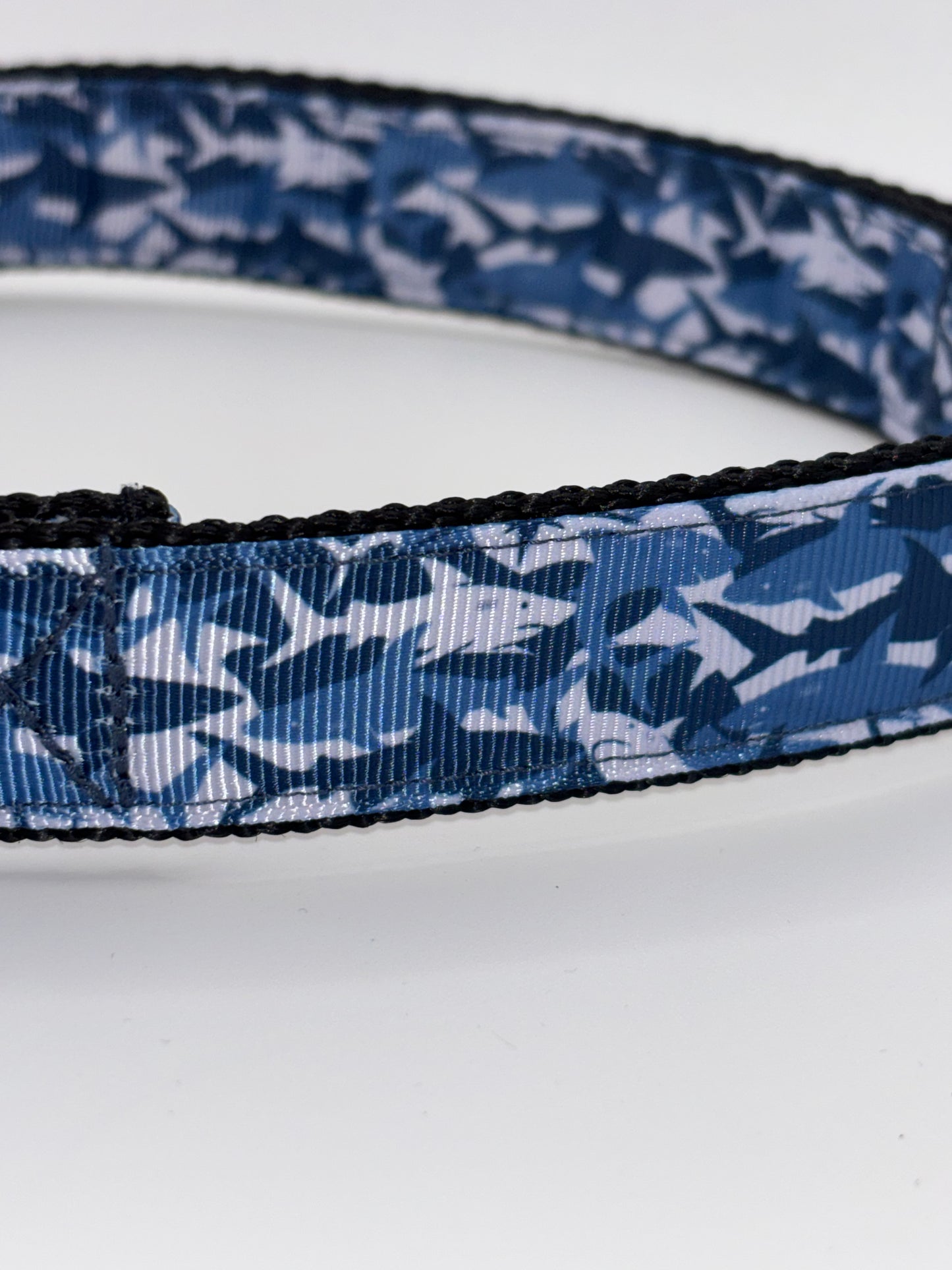 Sharks Camo Dog Collar