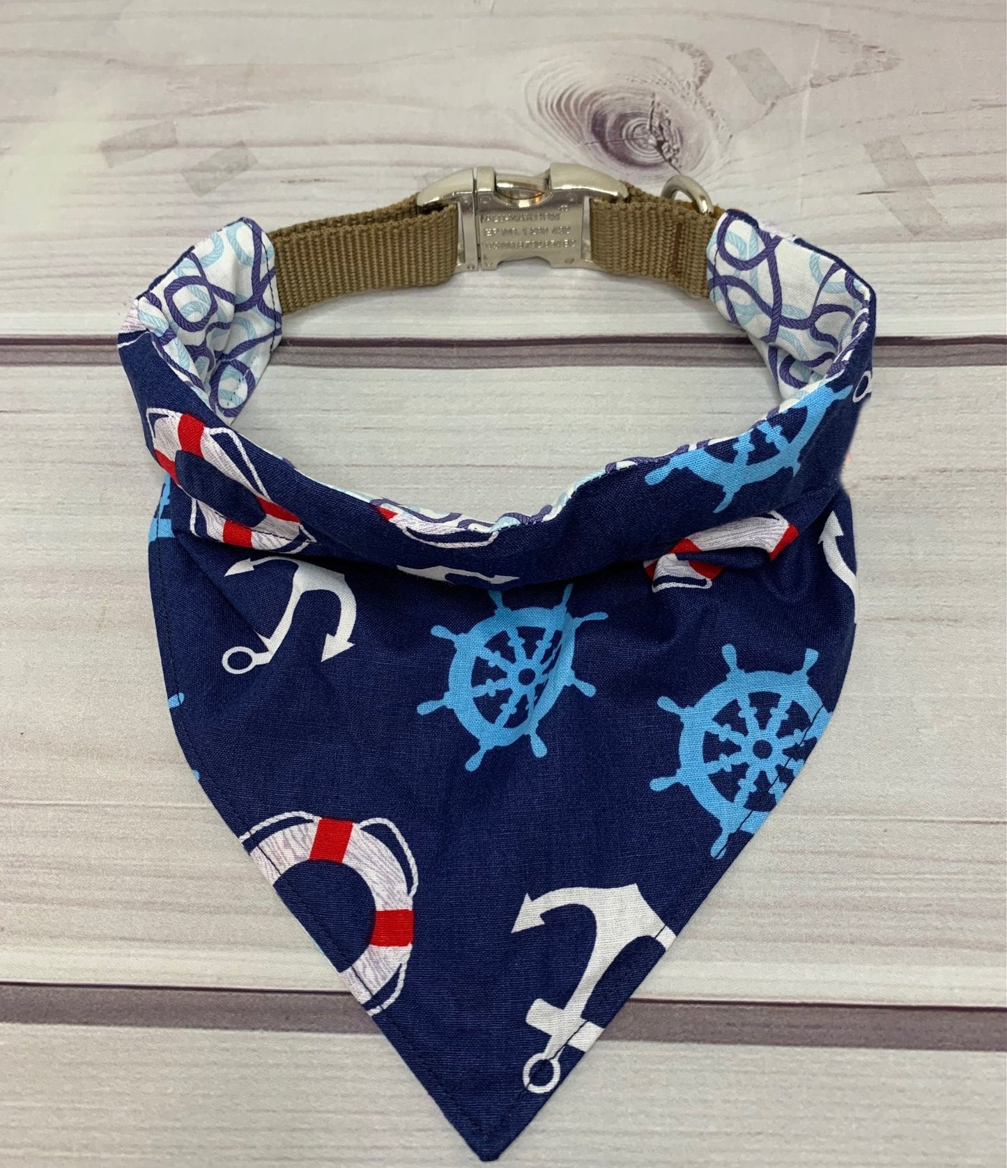 Nautical Dog Bandana