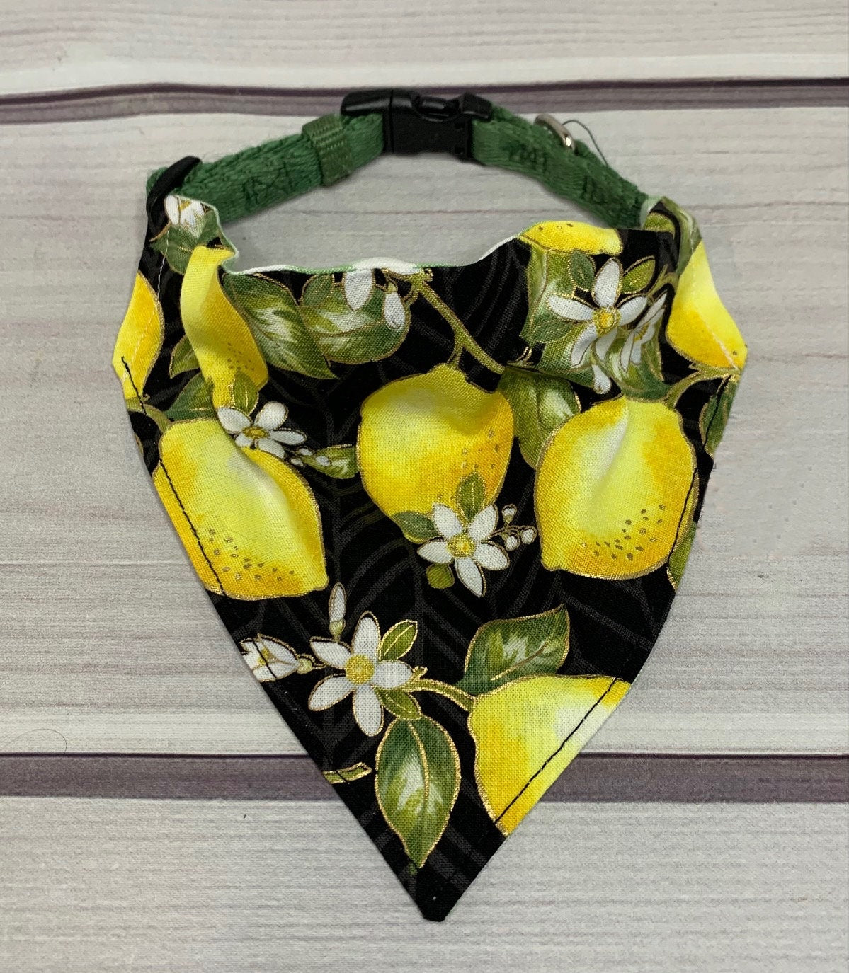 Lemon Drop Dog Bandana