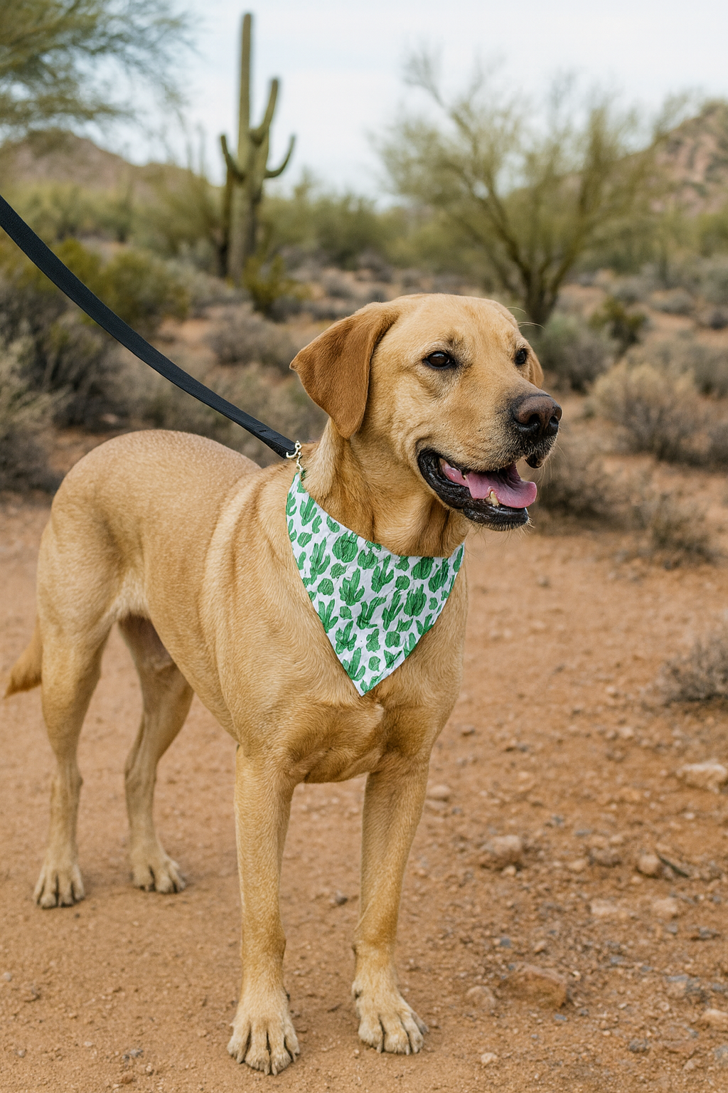 Cactus Dog Bandana