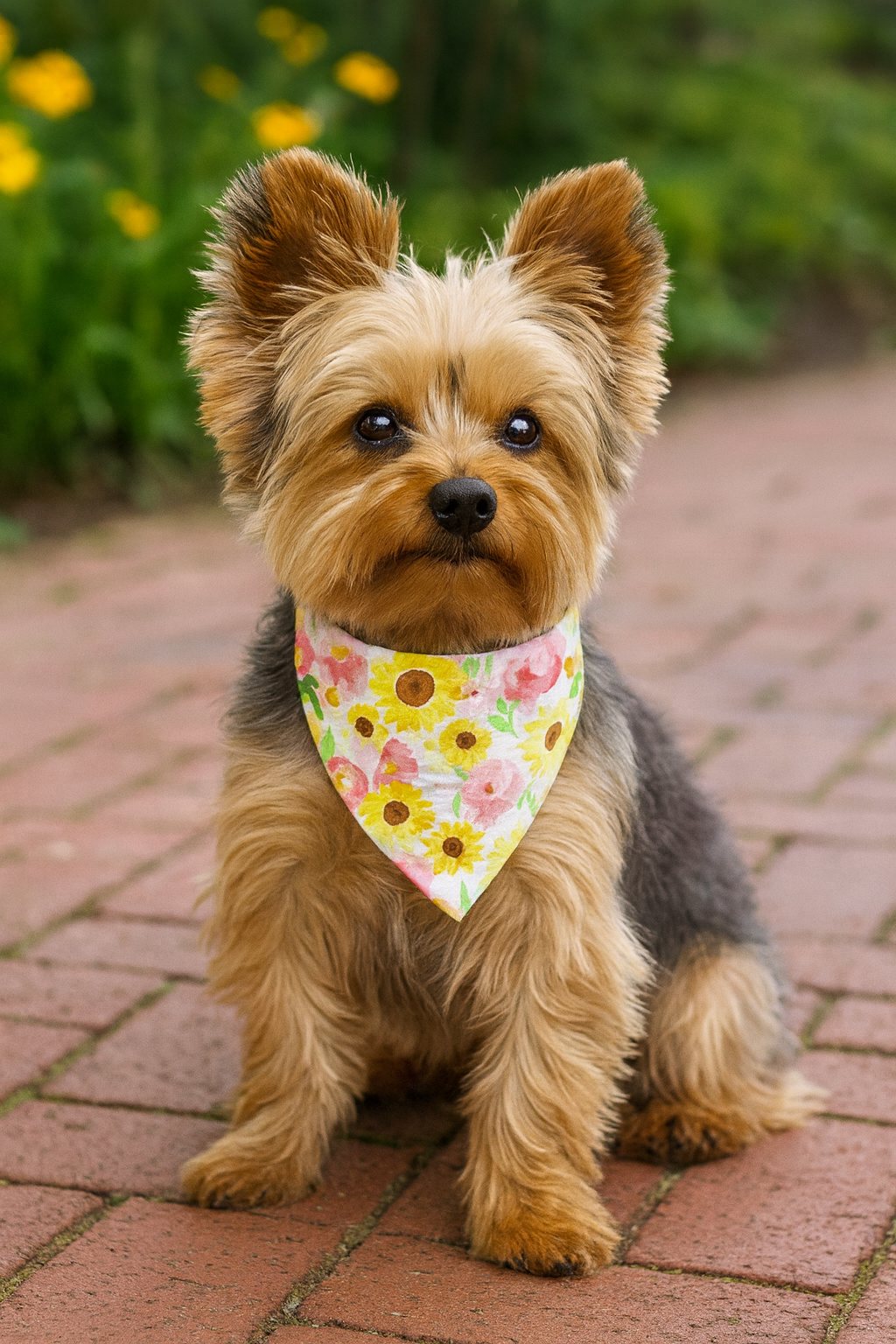 Sunflower Dog Bandana