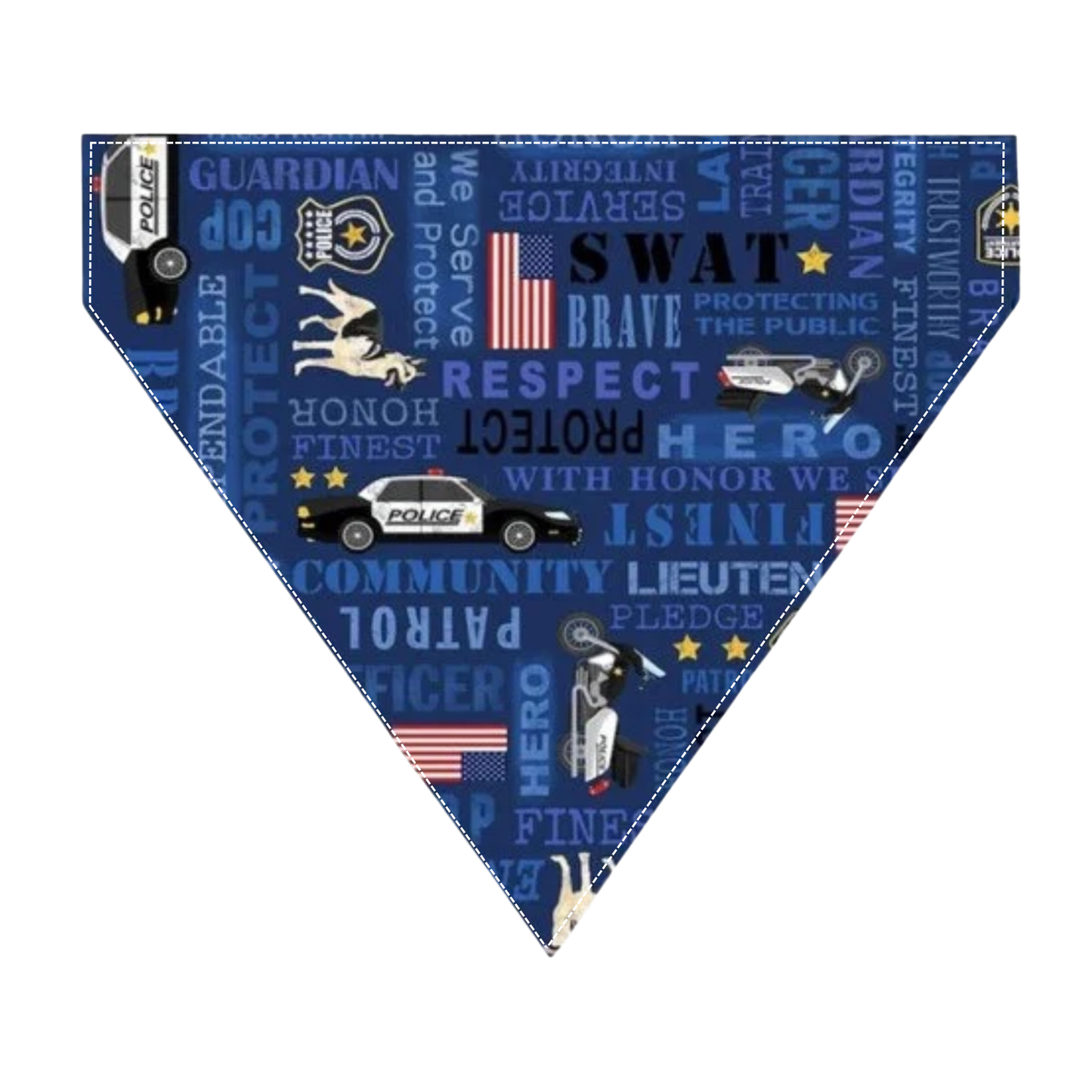 Law Enforcement Dog Bandana