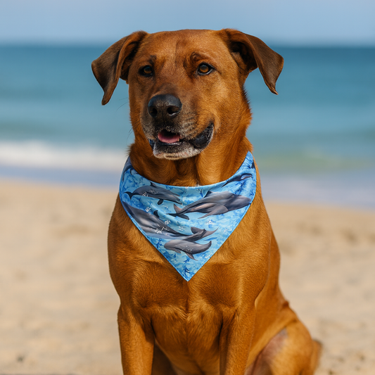 Dolphins Dog Bandana