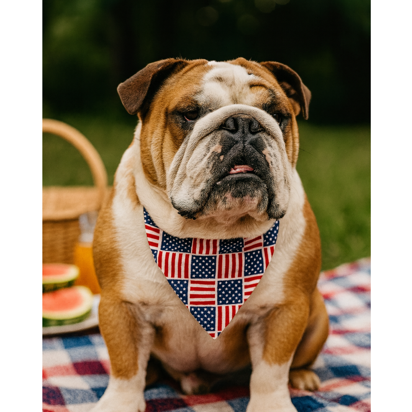 USA Dog Bandana