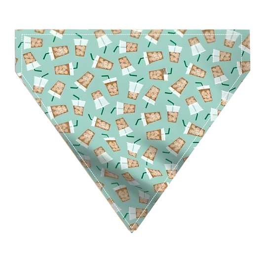 Iced Coffee Dog Bandana