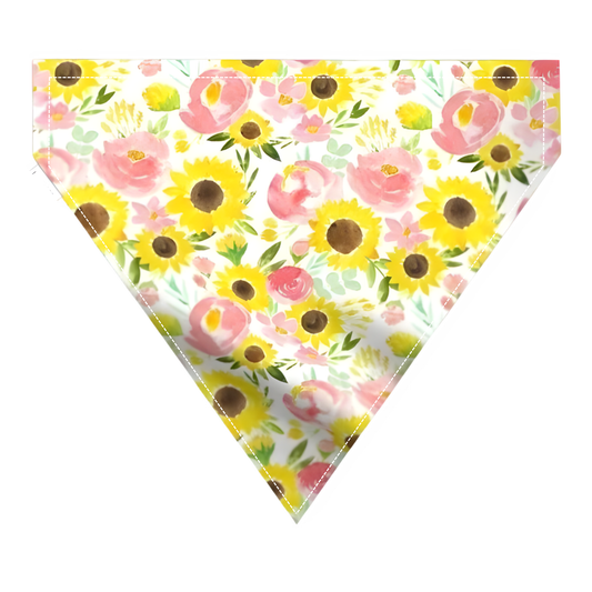 Sunflower Dog Bandana