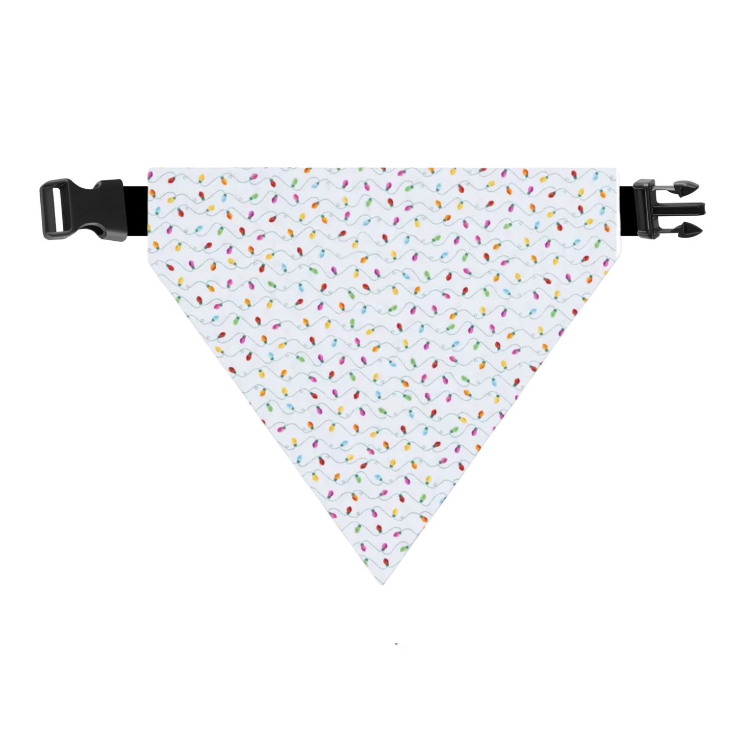 Holiday Lights Dog Bandana