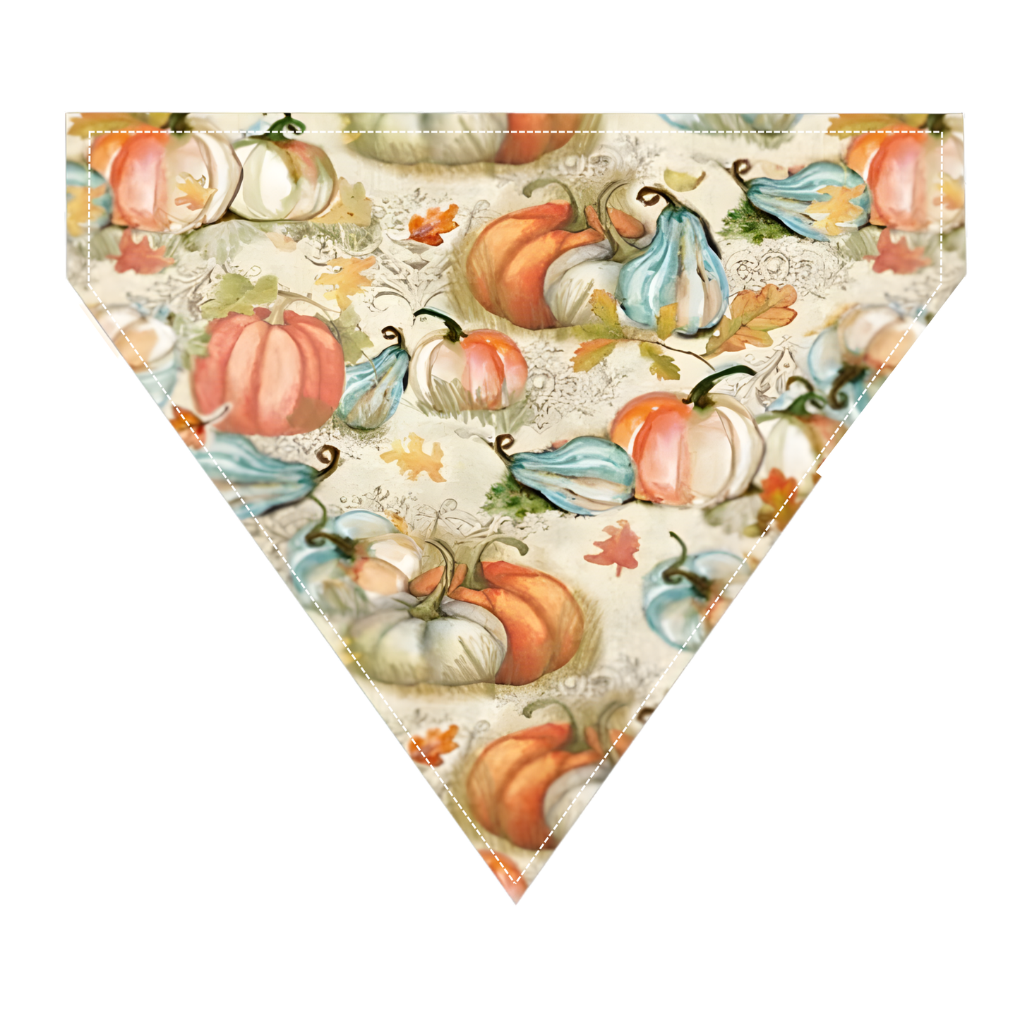 Fall Pumpkins Dog Bandana