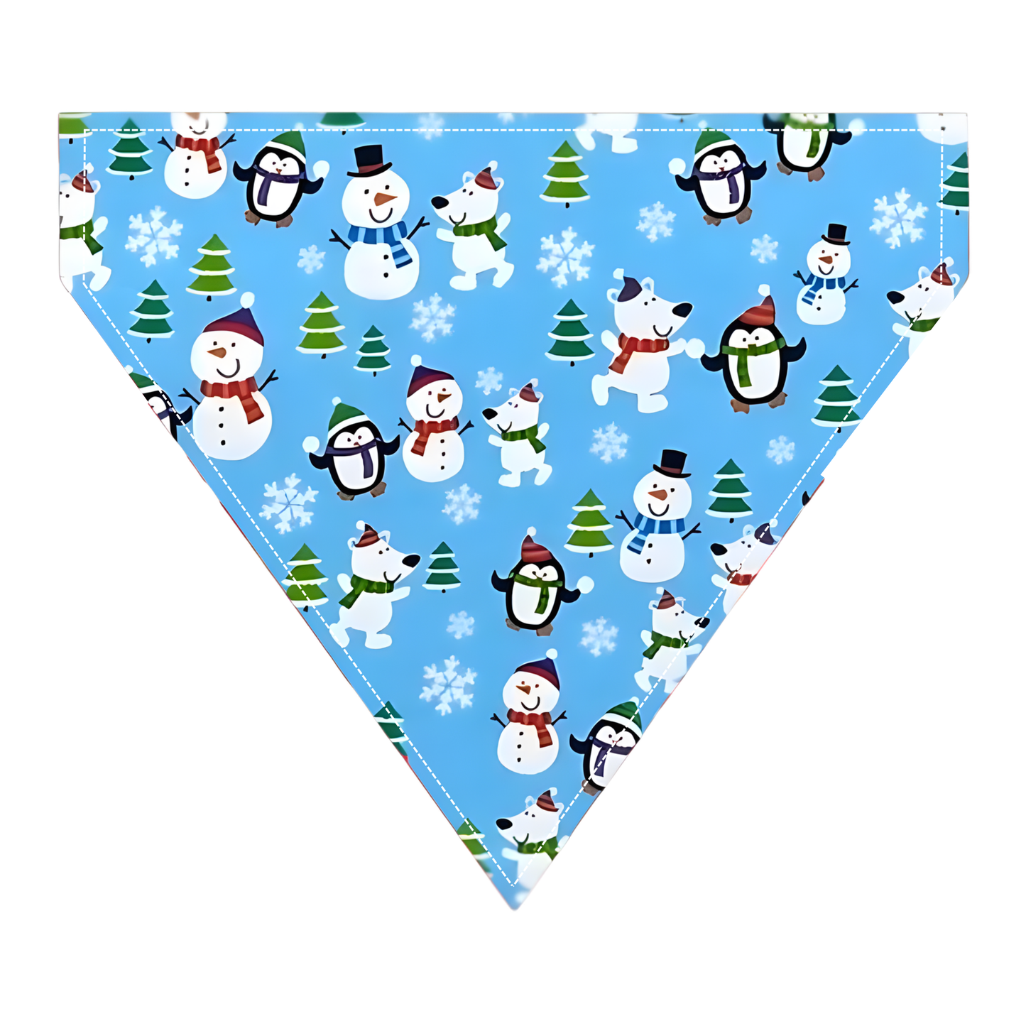 Snowman Dog Bandana