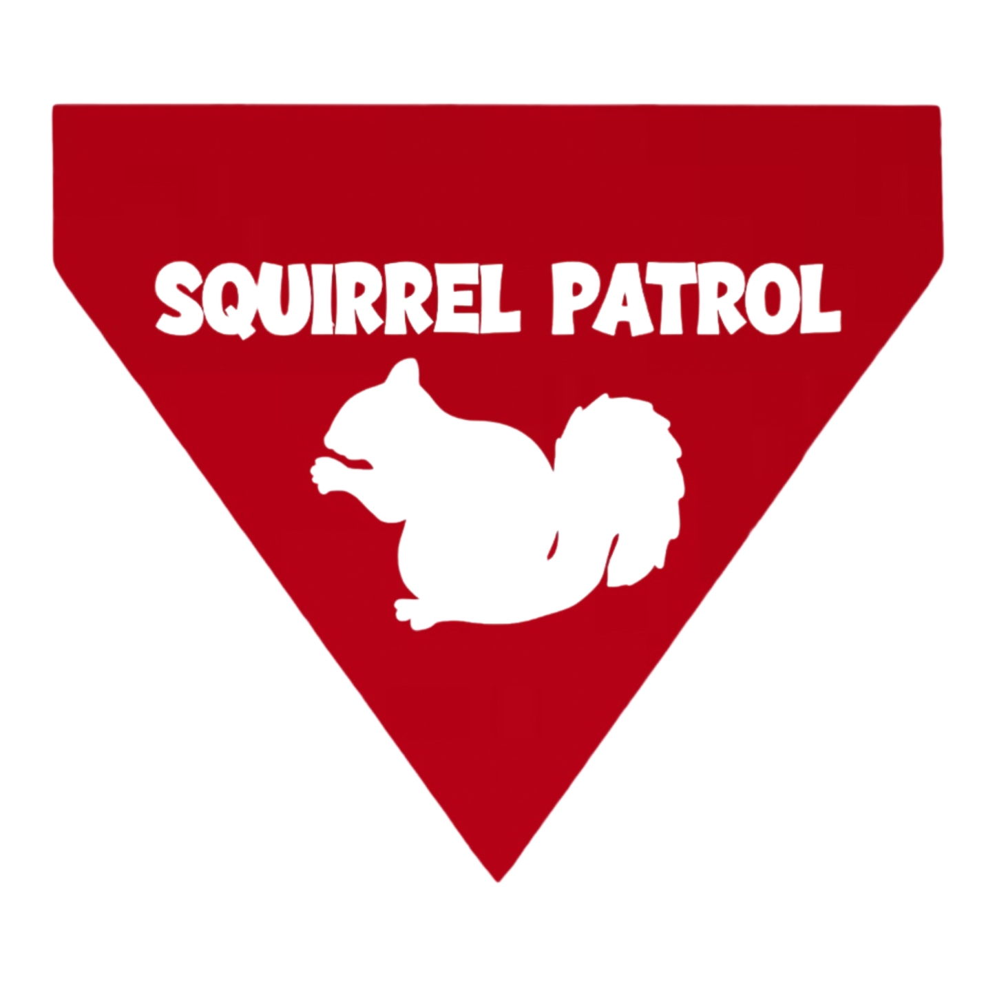 Squirrel Patrol Dog Bandana