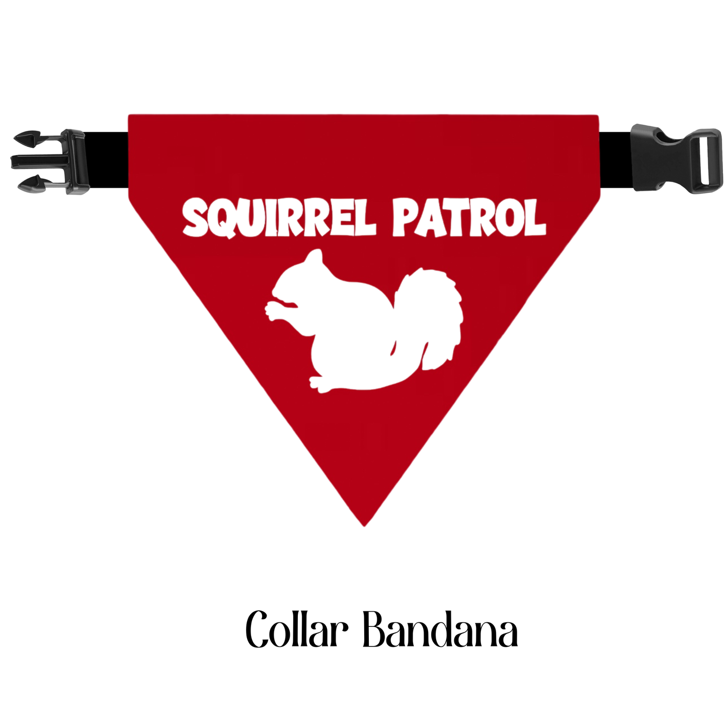 Squirrel Patrol Dog Bandana