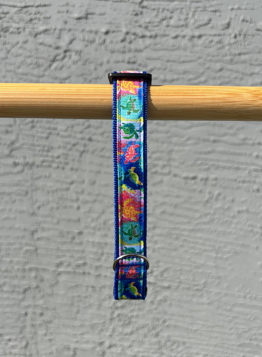 Sea Turtle Tie Dye Dog Collar